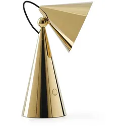 Tom Dixon - Pose Portable Tischleuchte Gold