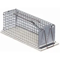 Deufa Drahtkastenfalle für Ratten mit 1 Einlauf