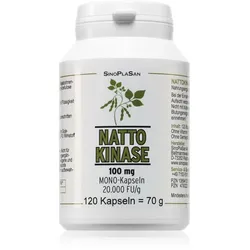 SinoPlaSan Nattokinase MONO 100 mg Kapseln zur Förderung der Blutzirkulation 120 KAP
