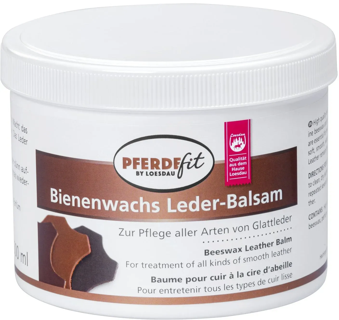 PFERDEfit by Loesdau Bienenwachs-Lederbalsam 500 ml