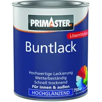 Primaster Buntlack Nussbaum hochglänzend 0,75 l