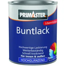 Primaster Buntlack Nussbaum hochglänzend 0,75 l