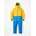 8000M Suit solar/clear blue XS