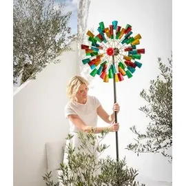 Dehner Riesen Windrad Ø 61 cm Höhe 213 cm Bunt