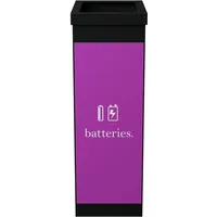 Paperflow Mülleimer 60 l Schwarz