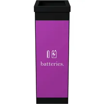 Paperflow Mülleimer 60 l Schwarz