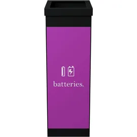 Paperflow Mülleimer 60 l Schwarz