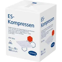 Hartmann ES-KOMPRESSEN unsteril 10x10 cm 8fach