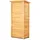 Vevor Geräteschuppen 800 x 500 x 1620 mm, großer Gerätehaus, Geräteschrank mit Metallrahmen, Regalen, Boden, wasserdichter Lagerschrank für Terrasse, Hof, Rasen, Garten, Gartenschrank