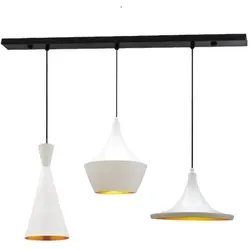 Bamyum 3x Hängelampe Modern Weiß Pendelleuchte