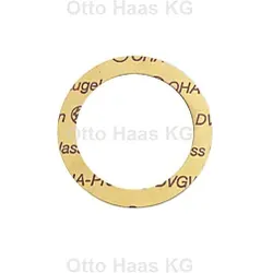 HAAS OHA-Press Radiatoren-Dichtung 8849 42x55x1mm, 1 1/4", gelb
