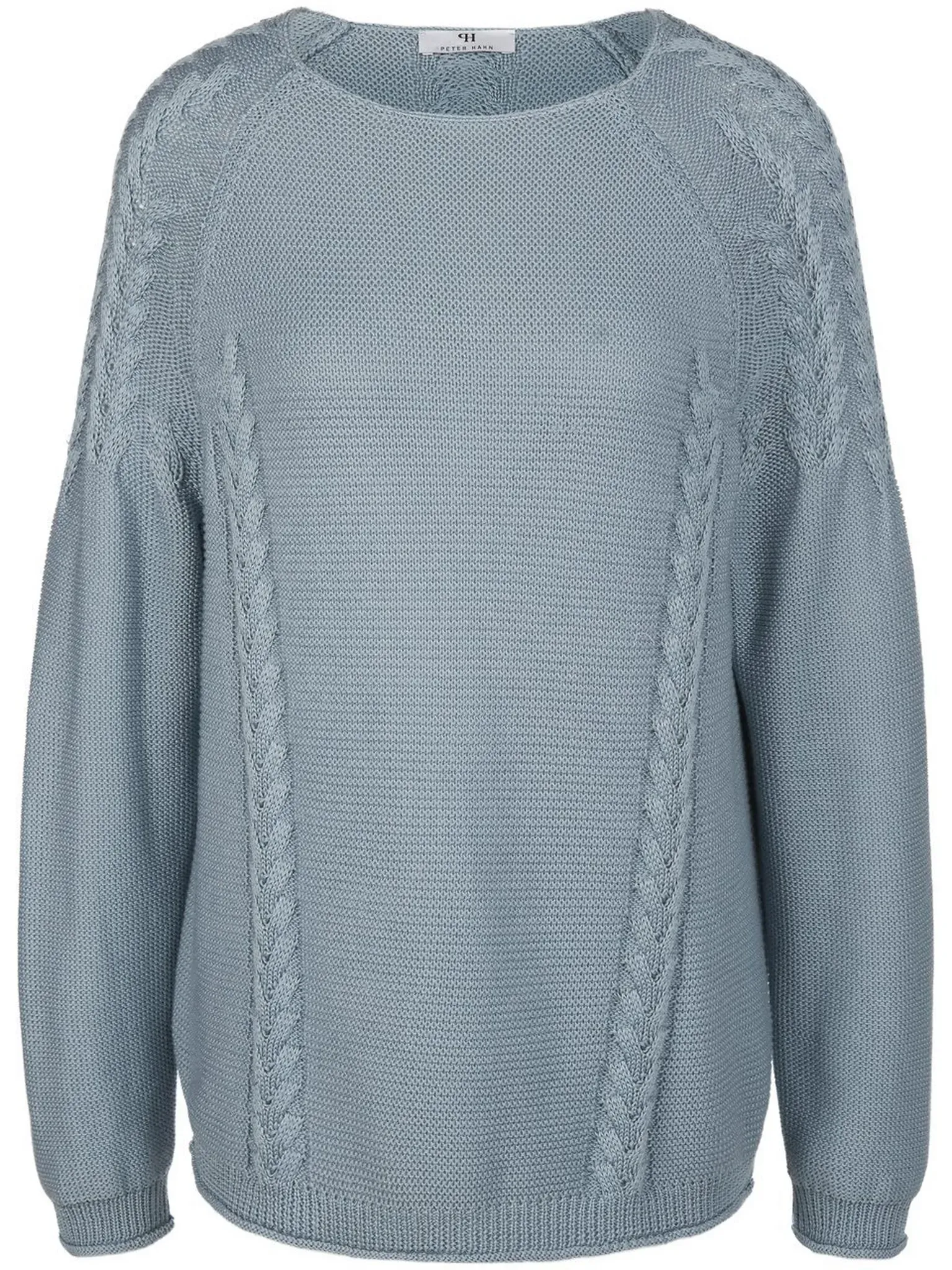 Le pull 100% coton  Peter Hahn bleu