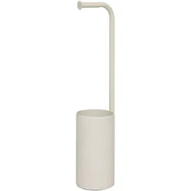 5five simply smart - Abroller Onyx Mit Reserve Toilettenpapier Leinen - 5five