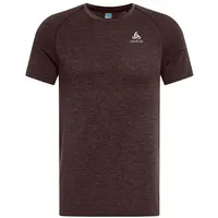 Odlo Crew Essential Seamless Kurzarm-t-shirt - Fudge Melange, -