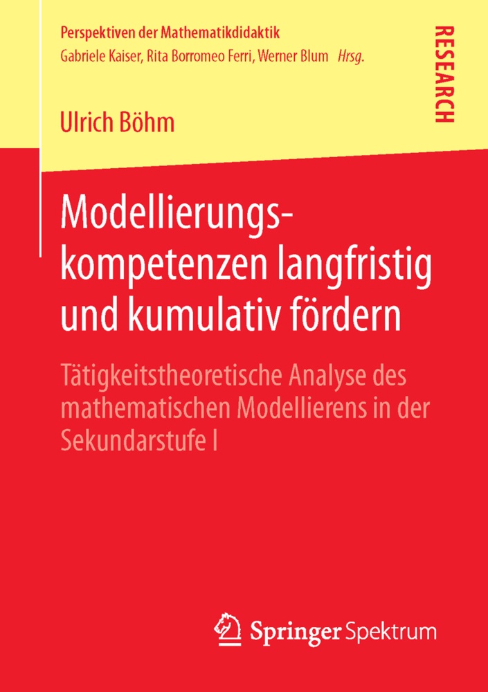 Modellierungskompetenzen Langfristig Und Kumulativ Fördern - Ulrich Böhm  Kartoniert (TB)