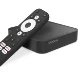 STRONG - Streaming Box Android TV 4K UHD - Leap-S3 Ultimate - 2 Monate Zattoo - Chromecast Built-in - Google Voice Assistant - Dolby Atmos & Vision - Google Play, Netflix, Prime Video & mehr