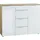 Germania Sideboard 134 x 105 x 40 cm Eiche / Weiß