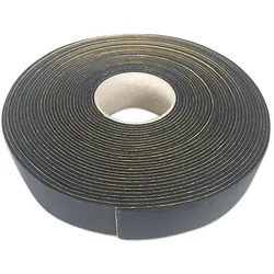 Kautschukband selbstklebend, Armacell XG Band, schwarz, 15m x 50/3mm