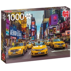 Jumbo Spiele Puzzle Jumbo Spiele 18877 New York Taxis Puzzle, 1000 Puzzleteile bunt