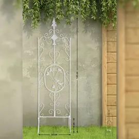 CLP Rankgitter Burgus 2er Set 0 x 0 cm Antik Weiß