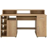 vogl möbelfabrik Schreibtisch Timra Eiche / Braun