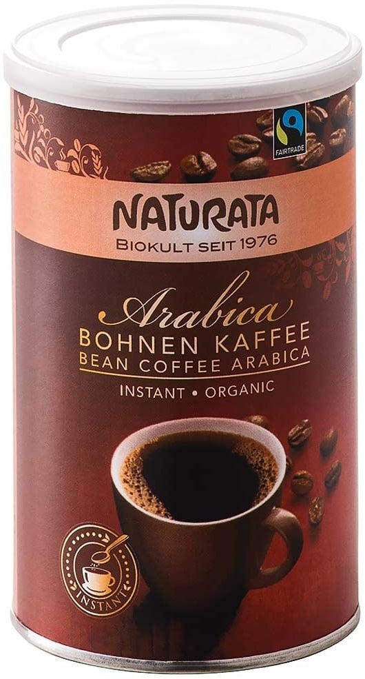 Naturata Bio Arabica Bohnenkaffee instant Pulver 100 g