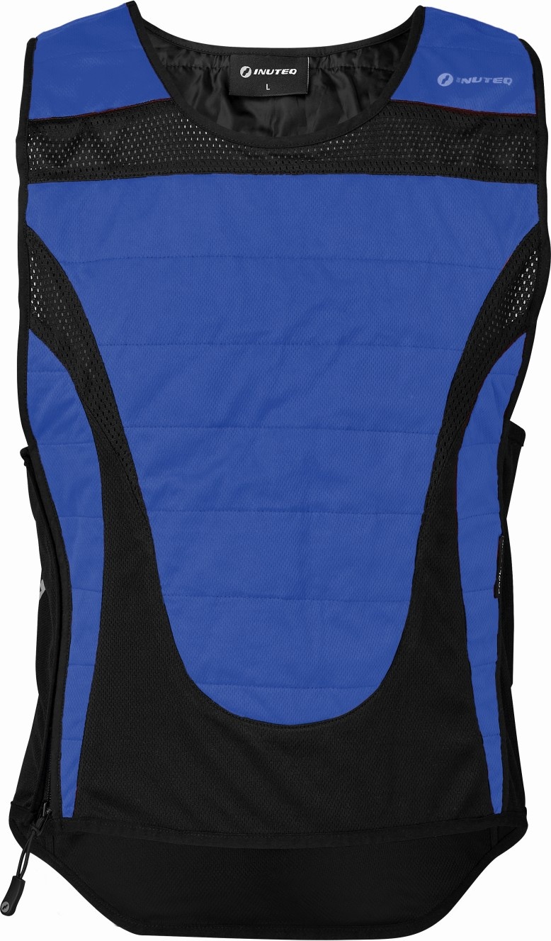 Inuteq BODYCOOL PRO-X Kühlweste schwarz blau Gr. XL