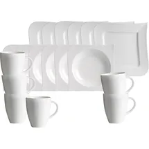 Ritzenhoff & Breker Melodie Frühstücksset 18-tlg. weiß