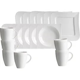 Ritzenhoff & Breker Melodie Frühstücksset 18-tlg. weiß