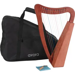 Avora Keltische Harfe 15 Saiten Mahogany