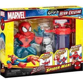 Heroes of Goo Jit Zu Goo Jit Zu Hero Creator Spider-Man mit 3 einzigartigen GOO-Füllungen