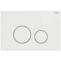 raybro Betätigungsplatte CORTADO 15 Weiß für Geberit Spülkästen UP320, UP100, JomoTech, REZI Systems