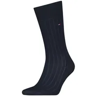Tommy Hilfiger TH MEN SOCK 1P PREMIUM SILK CASHMERE Socken 47-48 Schwarz/Blau