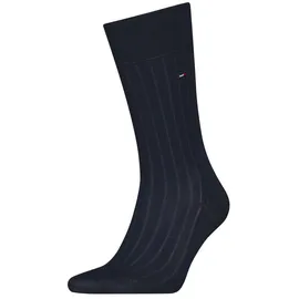 Tommy Hilfiger TH MEN SOCK 1P PREMIUM SILK CASHMERE Socken 47-48 Schwarz/Blau