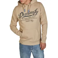 Denimfy Pullover DFArno in Beige XXL