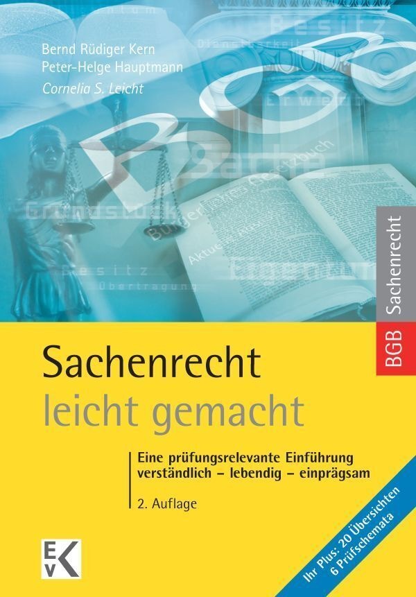Gelbe Serie - Leicht Gemacht / Sachenrecht - Leicht Gemacht. - Cornelia S. Leicht  Kartoniert (TB)