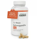 Ashwagandha Kapseln hochdosiert PRO - 600 mg Ashwagandha KSM-66® pro Tag, für Schlaf & geistige Gesundheit, Komplex mit Magnesium, Zink & Vitamin B6, vegan & ohne Zusatzstoffe – GymBeam, 120 caps