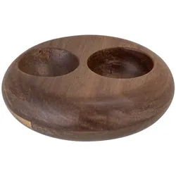 Bloomingville Eierbecher Diba, Holz, Akazie, Ø 11 x H4 cm