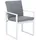 Beliani Gartenstuhl 54 x 89 x 51 cm grau 2 St.