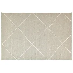 SANSIBAR Sylt Teppich  Braderup , beige , Viskose , Maße (cm): B: 160 H: 0,5