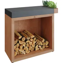 Ofyr Butcher Block Storage 90 Corten Keramik
