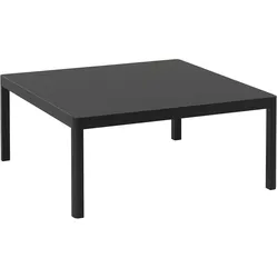 Muuto - Workshop Couchtisch 86 x 86 cm, Linoleum schwarz