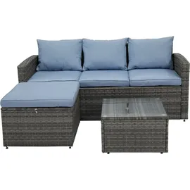 Hti-Living Outdoor Möbel Matze Blau