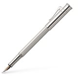 Graf von Faber-Castell 145560 - Füllfederhalter Classic, platiniert, Federbreite M