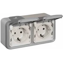 Legrand Plexo Classic 2-fach Grau 2 St.