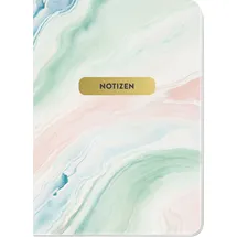 Groh Verlag Notizbuch Blumenglück A6 Punkteraster Pastell