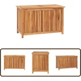 Vidaxl - Gartenbox 90x50x58 cm Massivholz Teak - Gartenbox - Holzkiste - Teakholz Gartenmöbel - Outdooraufbewahrung - Gartendekoration