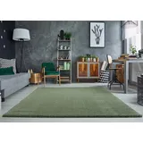 OCI DIE TEPPICHMARKE Soft Dream Hochflorteppich 200 x 200 cm Grün