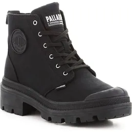Palladium Damen Pallabase Twill Boots, Schwarz, 40 EU
