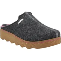 Rohde Damen Hausschuhe Pantoffeln Softfilz Foggia 6120, Größe:36 EU, Farbe:Grau